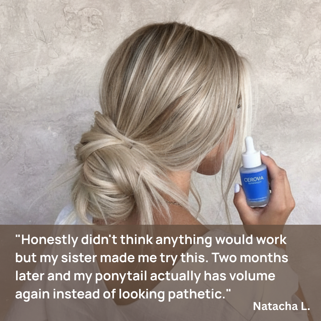 Copper Peptide Serum for Postpartum Hair Loss