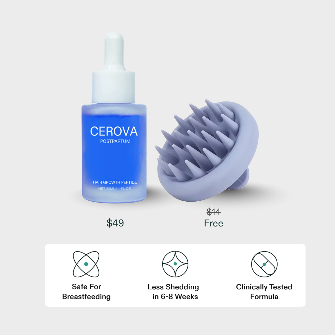 Copper Peptide Serum for Postpartum Hair Loss