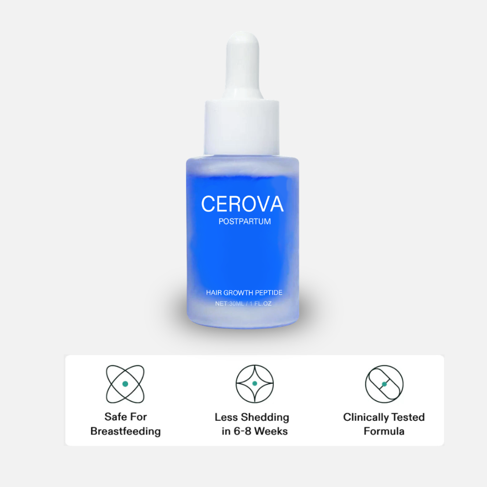 Copper Peptide Serum for Postpartum Hair Loss