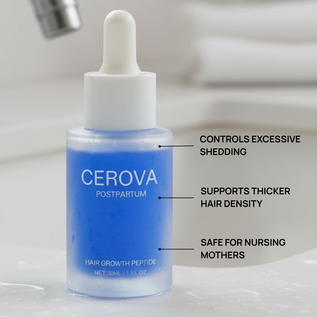 Copper Peptide Serum for Postpartum Hair Loss